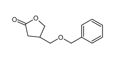 (R)-(-)-4-[(苄氧基)甲基]-二氢呋喃-2-酮 结构式