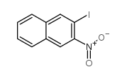 2-碘-3-硝基萘 结构式