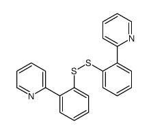 Pyridine, 2,2'-(dithiodi-2,1-phenylene)bis- 结构式