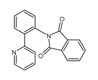 2-[2-(2-吡啶基)苯基]-1H-异吲哚-1,3(2H)-二酮 结构式