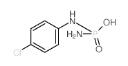 N-(4-氯苯基)二氨基磷酸 结构式