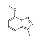 7-甲氧基-3-甲基[1,2,3]三唑并[1,5-a]吡啶 结构式