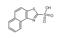 萘并[1,2-d]噻唑-2-磺酸 结构式