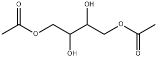 2,3-二羟基丁烷-1,4-二基二乙酸酯 结构式