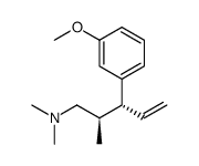 Benzenepropanamine, γ-ethenyl-3-methoxy-N,N,β-trimethyl-, (βR,γR)- 结构式