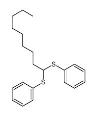 Benzene, 1,1'-[nonylidenebis(thio)]bis- 结构式