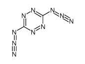 3,6-Diazido-1,2,4,5-tetrazine 结构式