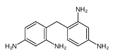 4,4'-亚甲基双-1,3-苯二胺 结构式