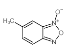 5-甲基-3-氧代-2,1,3-苯并恶二唑-3-鎓 结构式
