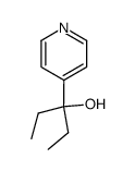 α,α-二乙基-4-吡啶甲醇 结构式