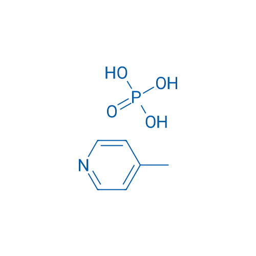 4-甲基吡啶磷酸盐 结构式