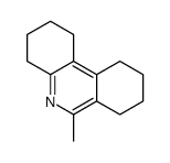 6-Methyl-1,2,3,4,7,8,9,10-octahydrophenanthridine 结构式