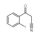 2-碘苯甲酰乙腈 结构式