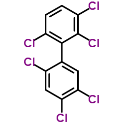2,2',3,4',5',6-六氯联苯 结构式