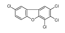 2,3,4,8-四氯二苯并呋喃 结构式