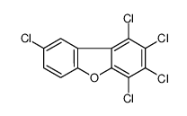 2,3,4,8,9-五氯二苯并呋喃混合衍生物 结构式