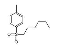 Benzene, 1-(2-hexen-1-ylsulfonyl)-4-methyl- 结构式