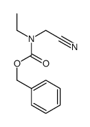 BENZYL CYANOMETHYLETHYLCARBAMATE 结构式