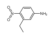 3-乙基-4-硝基苯胺 结构式