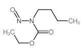 N-n-butyl-N-nitrosourethane 结构式