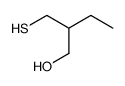 2-(巯基甲基)-1-丁醇 结构式