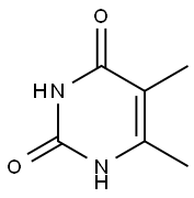 5,6-二甲基尿嘧啶 结构式