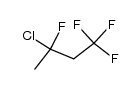3-氯-1,1,1,3-四氟丁烷 结构式
