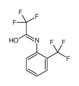 2,2,2-Trifluoro-N-[2-(trifluoromethyl)phenyl]acetamide 结构式
