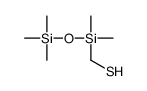 1-(1,1,3,3,3-五甲基二硅氧烷基)甲硫醇 结构式