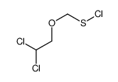 二氯乙氧基甲次磺酰氯 结构式