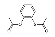 Ethanethioic acid, S-[2-(acetyloxy)phenyl] ester 结构式