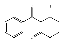 2-苯甲酰基环己酮-3-d 结构式