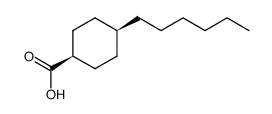 顺-4-己基环己烷甲酸 结构式