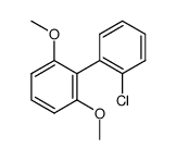 2'-氯-2,6-二甲氧基-1,1'-联苯 结构式