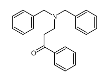 1-Propanone, 3-[bis(phenylmethyl)amino]-1-phenyl- 结构式