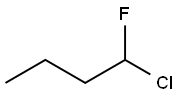 1-氯-1-氟丁烷 结构式