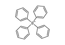 四苯硼酸 结构式