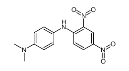 N'-(2,4-二硝基苯基)-N,N-二甲基-1,4-苯二胺 结构式