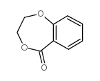 2,3-二氢-5H-1,4-苯并二氧蒎-5-酮 结构式