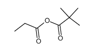 2,2-二甲基丙酸丙酸酐 结构式