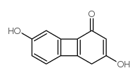 3,7-二羟基二苯并呋喃 结构式