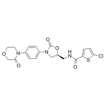利伐沙班 结构式