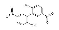 5,5'-二硝基-2,2'-联苯二酚 结构式