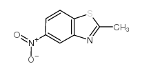 2-甲基-5-硝基苯并噻唑 结构式