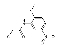 N-(2-氯-5-硝基苯基)-2-(二甲氨基)乙酰胺 结构式