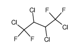 1,2,3,4-四氯-1,1,4,4-四氟丁烷 结构式