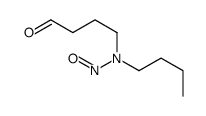 N-butyl-N-(3-formylpropyl)nitrosamine 结构式
