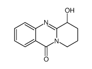 11H-Pyrido[2,1-b]quinazolin-11-one, 6,7,8,9-tetrahydro-6-hydroxy- 结构式