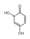 1,5-二羟基-2(1H)-吡啶酮 结构式