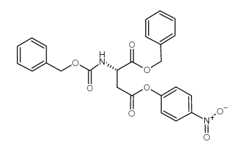 Z-Asp(ONp)-OBzl 结构式